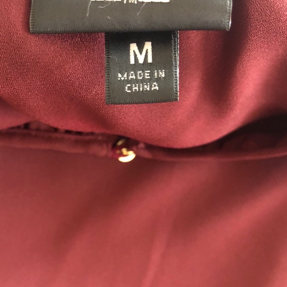 Mossimo Maroon Top Size M - Picture 7 of 8